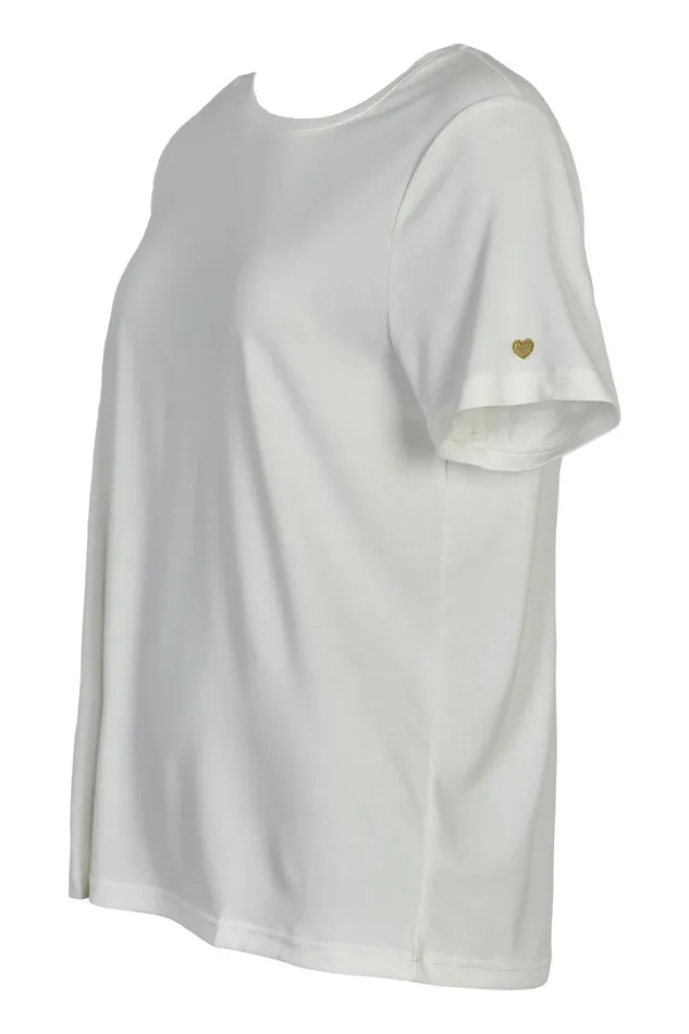 IN FRONT TOPS TSHIRTS Women NINA TSHIRT 14312 010 White 010