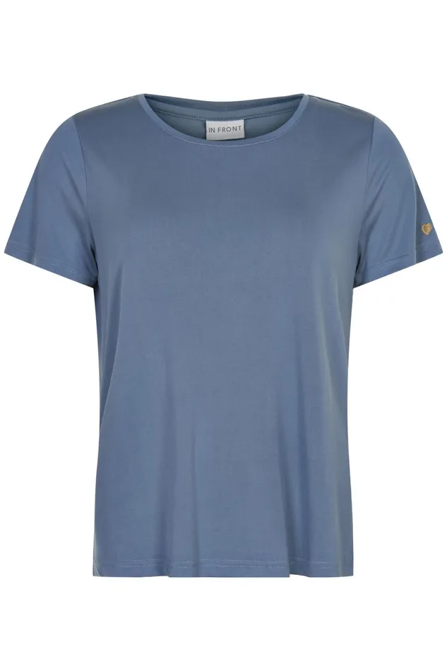 IN FRONT TOPS TSHIRTS Women NINA TSHIRT 14312 508 Dusty Blue