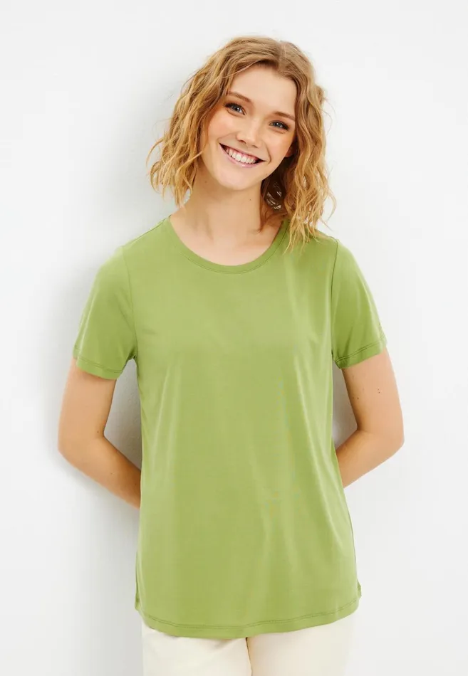 IN FRONT TOPS TSHIRTS Women NINA TSHIRT 14312 630 Apple Green 630