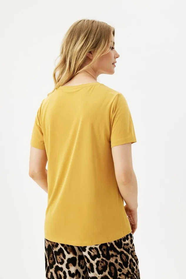 IN FRONT TOPS TSHIRTS Women NINA TSHIRT 14312 708 Yellow 708