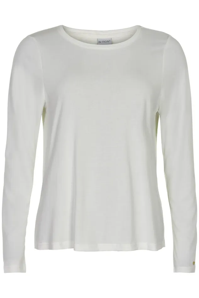 IN FRONT TOPS TSHIRTS Women NINA TSHIRT 14556 010 White 010