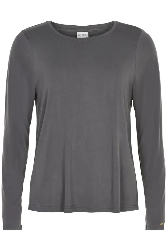IN FRONT TOPS TSHIRTS Women NINA TSHIRT 14556 921 Grey 921