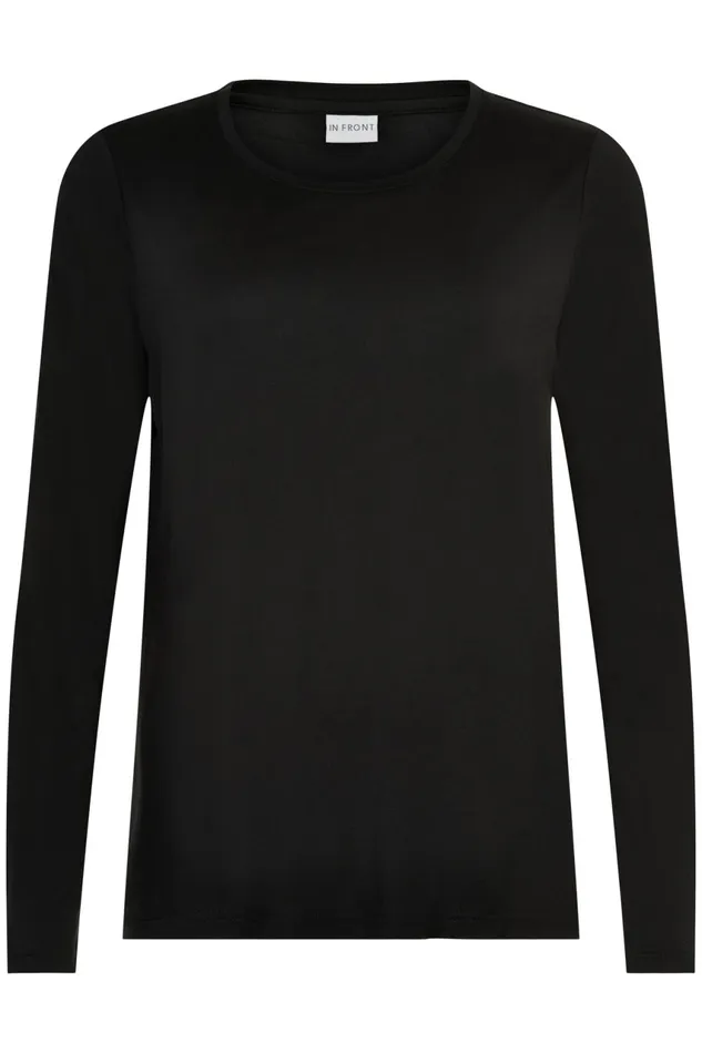 IN FRONT TOPS TSHIRTS Women NINA TSHIRT 14556 999 Black 999