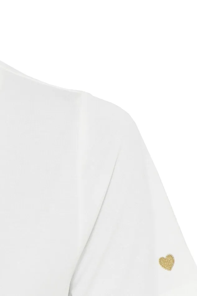 IN FRONT TOPS TSHIRTS Women NINA TSHIRT 14919 010 White 010