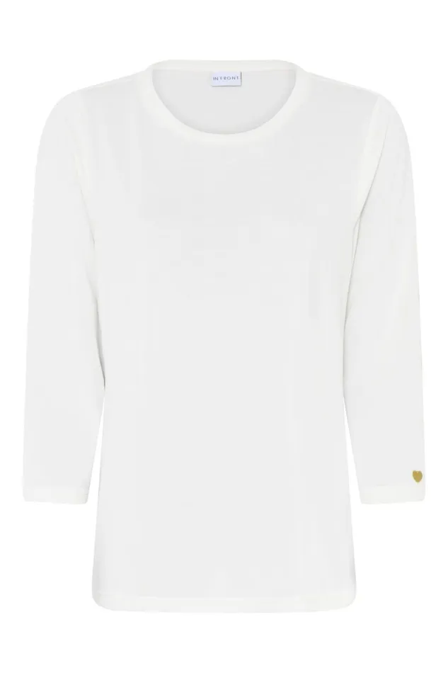IN FRONT TOPS TSHIRTS Women NINA TSHIRT 14920 010 White 010