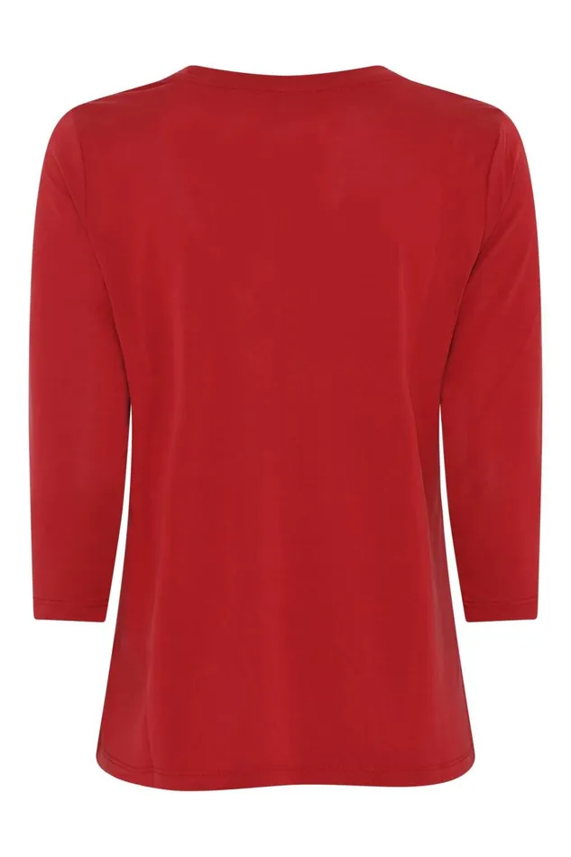 IN FRONT TOPS TSHIRTS Women NINA TSHIRT 14920 409 Red 409
