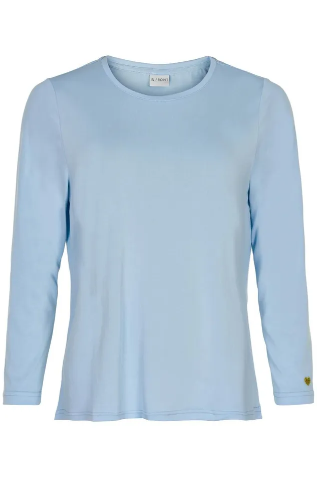 IN FRONT TOPS TSHIRTS Women NINA TSHIRT 14920 504 Sky Blue 504