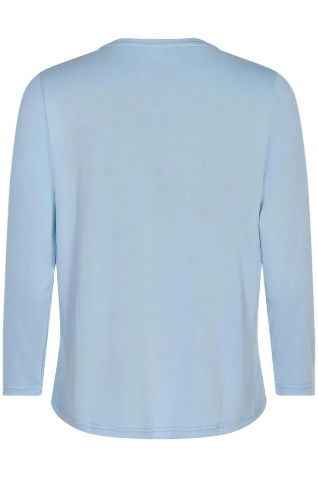 IN FRONT TOPS TSHIRTS Women NINA TSHIRT 14920 504 Sky Blue 504