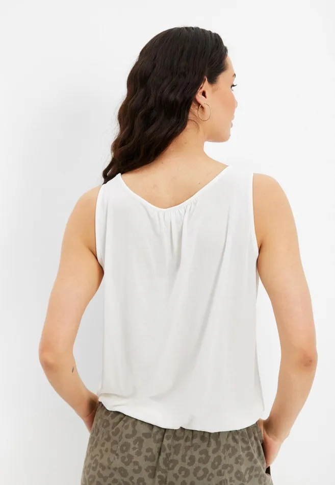 IN FRONT TOPS TSHIRTS Women NINA TOP 14982 010 White 010