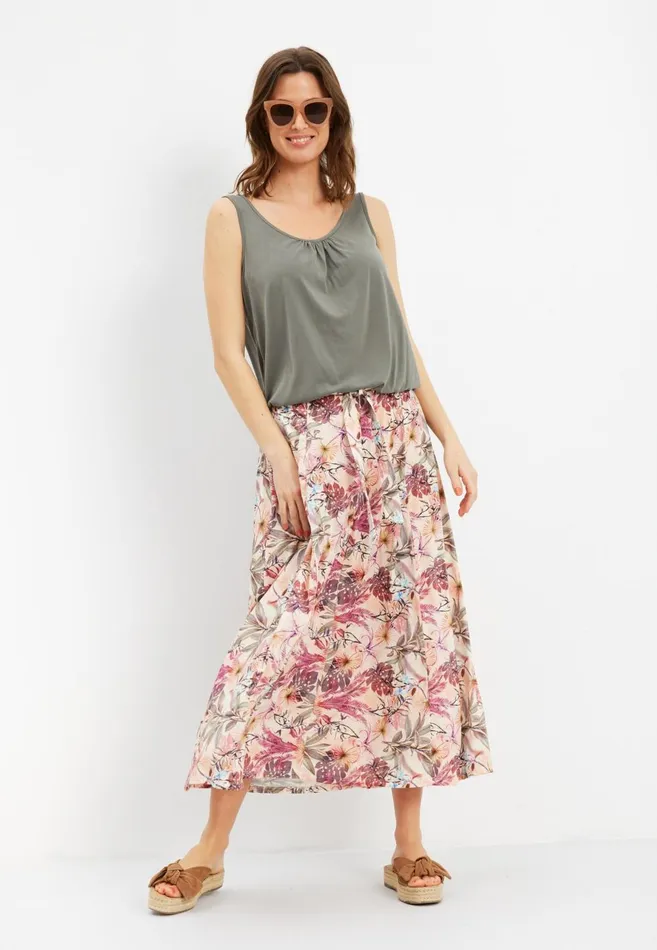 IN FRONT TOPS TSHIRTS Women NINA TOP 14982 660 Khaki Green 660