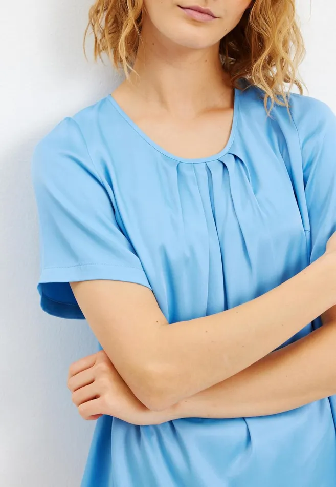 IN FRONT TOPS TSHIRTS Women ROZA BLOUSE 15702 505 Light Blue 505