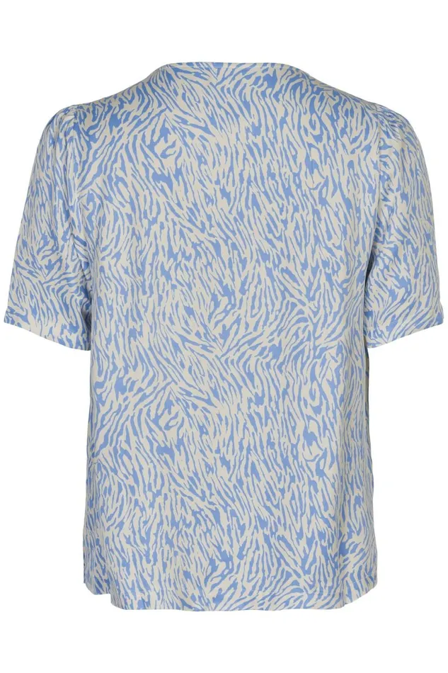 IN FRONT TOPS TSHIRTS Women SHONA BLOUSE 14963 505 Light Blue 505