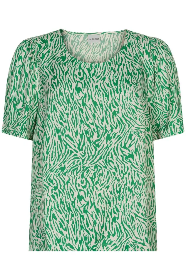 IN FRONT TOPS TSHIRTS Women SHONA BLOUSE 14963 640 Grass 640