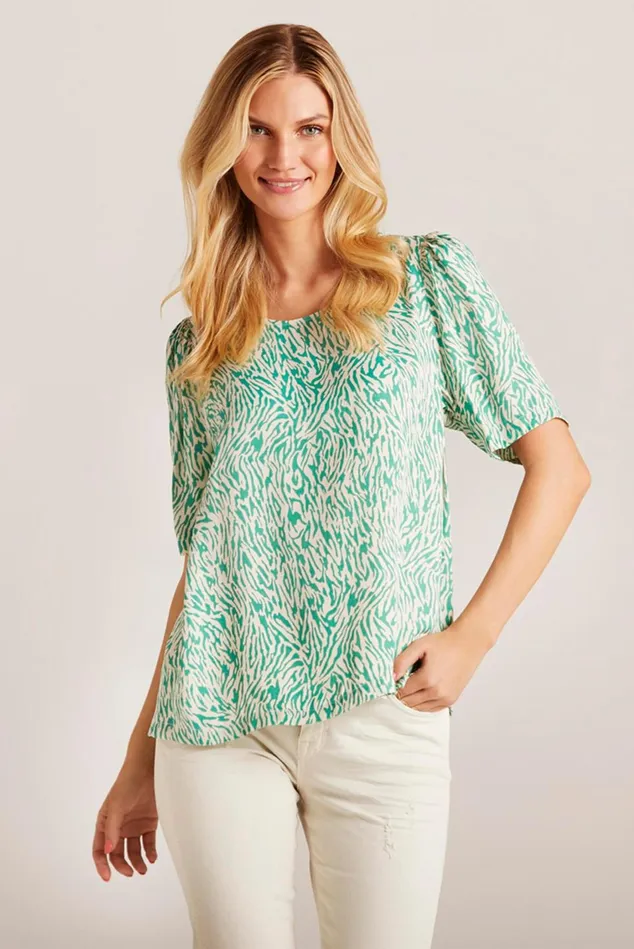 IN FRONT TOPS TSHIRTS Women SHONA BLOUSE 14963 640 Grass 640