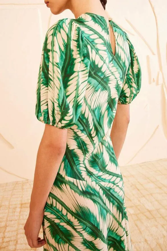 Ines Dress Acacia Women Ulla Johnson Dresses Ines Dress Acacia Women Ulla Johnson Dresses