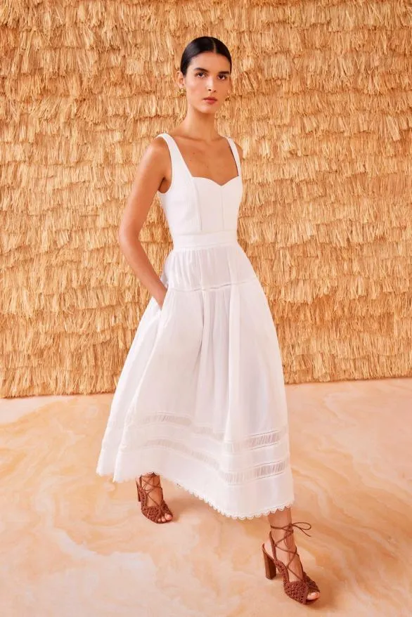 Isadora Dress Cowrie Women Ulla Johnson Dresses