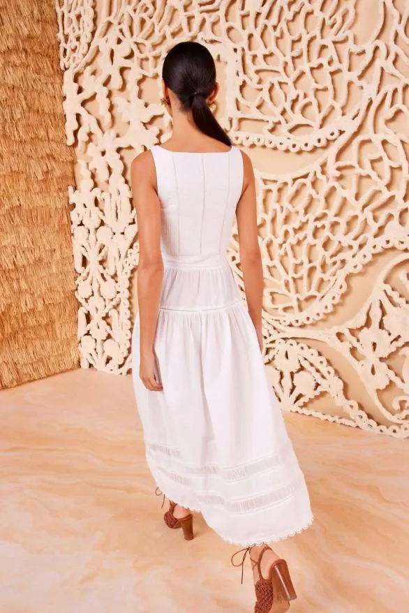 Isadora Dress Cowrie Women Ulla Johnson Dresses Isadora Dress Cowrie Women Ulla Johnson Dresses