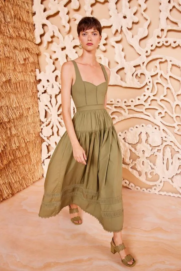 Isadora Dress Lichen Women Ulla Johnson Dresses