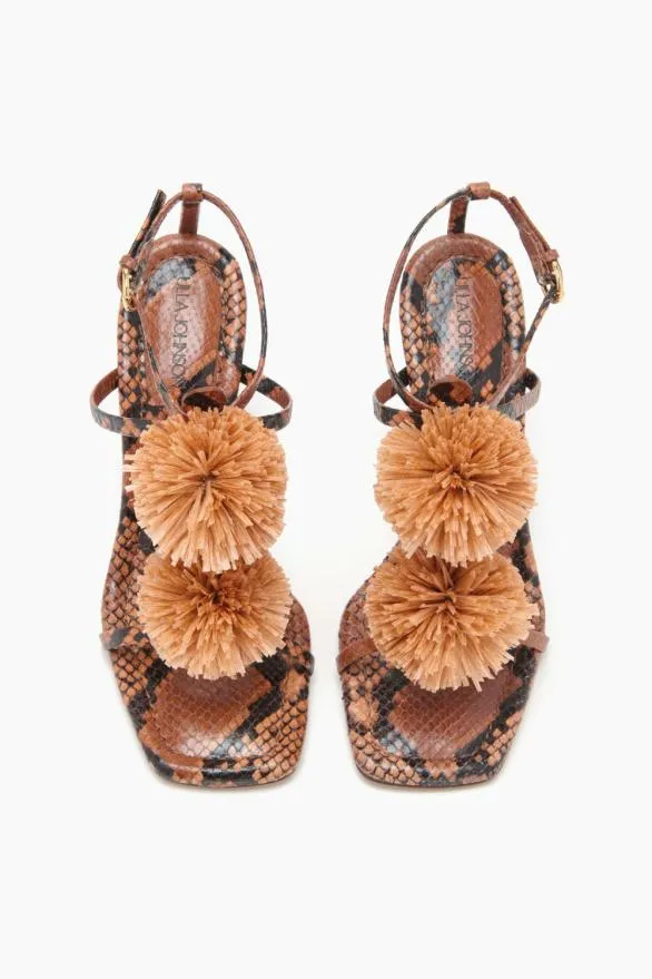 Isolde High Heel Sierra Python Women Ulla Johnson Shoes