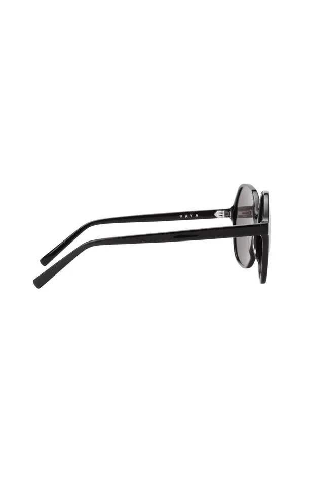 Izzy Sunglasses With Oversized Frame And Rounded Lenses Black Women YAYA Sunglasses Izzy Sunglasses With Oversized Frame And Rounded Lenses Black Women YAYA Sunglasses