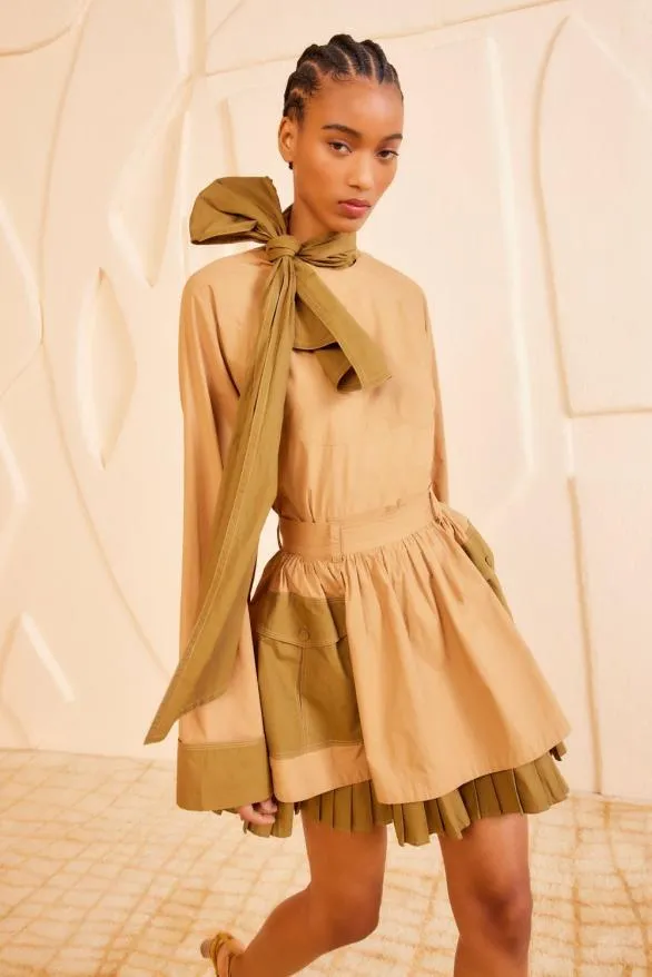 Jaqueline Skirt Sahara Colorblock Women Ulla Johnson Skirts And Shorts Jaqueline Skirt Sahara Colorblock Women Ulla Johnson Skirts And Shorts