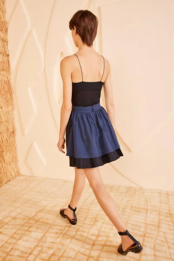 Jaqueline Skirt Twilight Colorblock Women Ulla Johnson Skirts And Shorts Jaqueline Skirt Twilight Colorblock Women Ulla Johnson Skirts And Shorts