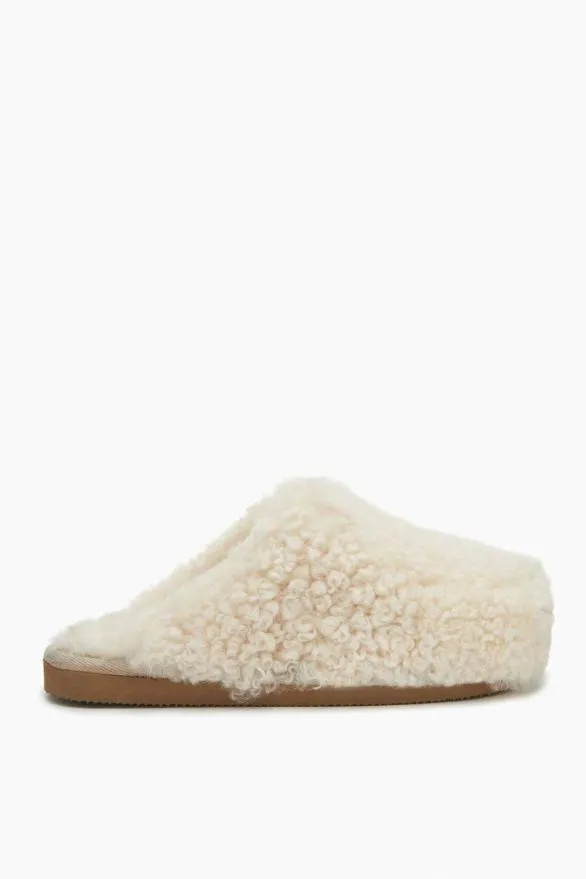 Jenny Slipper Creme Women Ulla Johnson Shoes