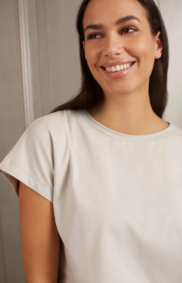 Jersey Playsuit With Batwing Sleeves And Pockets Moonstruck Women YAYA Jumpsuits Jersey Playsuit With Batwing Sleeves And Pockets Moonstruck Women YAYA Jumpsuits