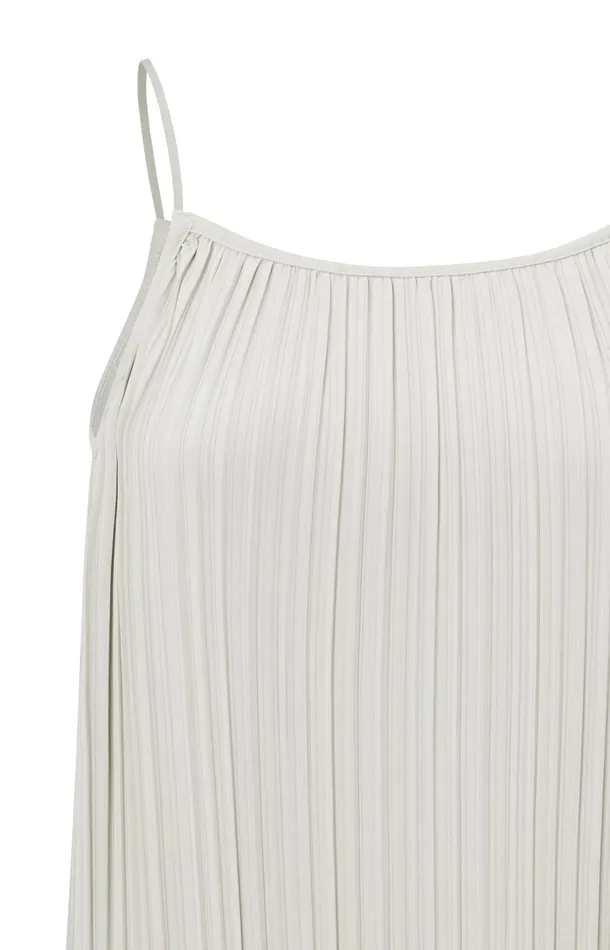 Jersey Plisse Dress With Thin Straps In Flowy Fit Moonstruck Women YAYA Dresses Jersey Plisse Dress With Thin Straps In Flowy Fit Moonstruck Women YAYA Dresses