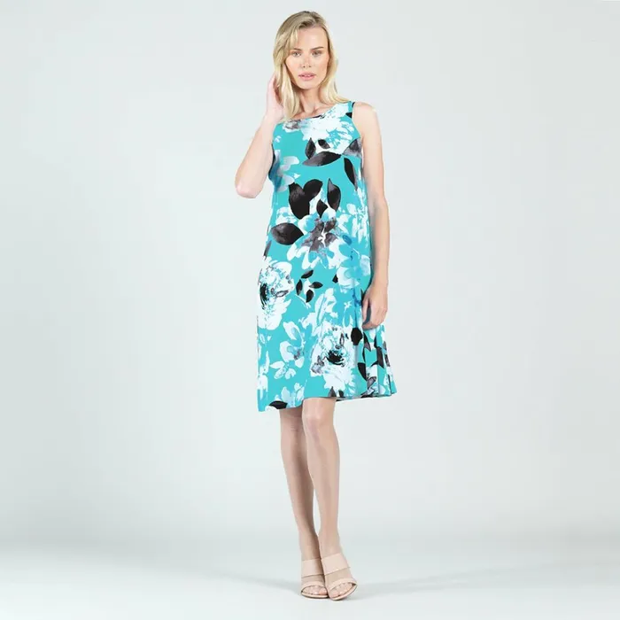 Jewel Neck Swing Dress 8211 Floral Petal 8211 Final Sale Women Clara Sunwoo Dresses Jumpsuits