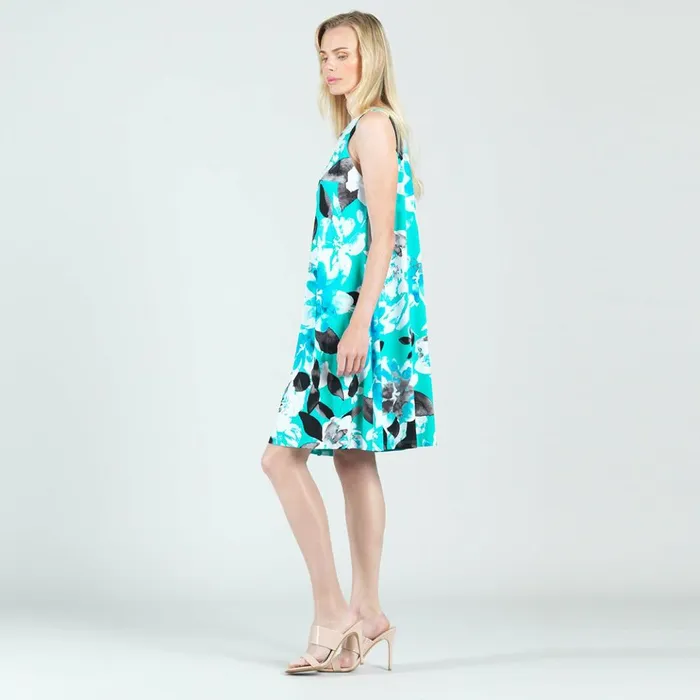Jewel Neck Swing Dress 8211 Floral Petal 8211 Final Sale Women Clara Sunwoo Dresses Jumpsuits