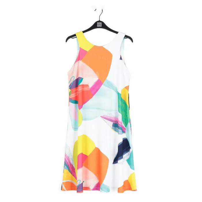 Jewel Neck Swing Dress 8211 Sunburst Petal Women Clara Sunwoo Dresses Jumpsuits