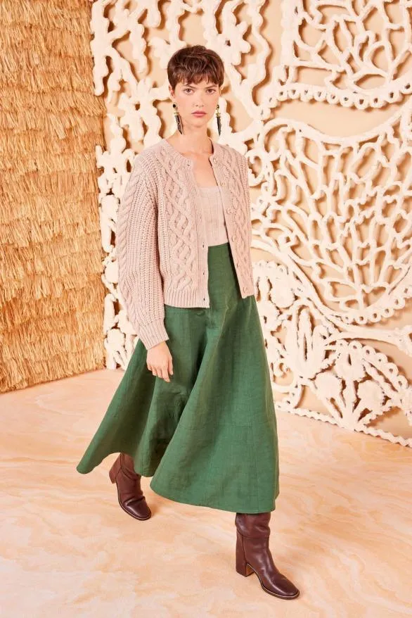 Jodi Cardigan Timber Women Ulla Johnson Knits