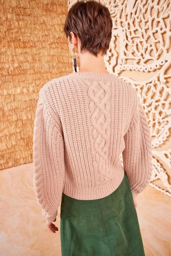 Jodi Cardigan Timber Women Ulla Johnson Knits Jodi Cardigan Timber Women Ulla Johnson Knits