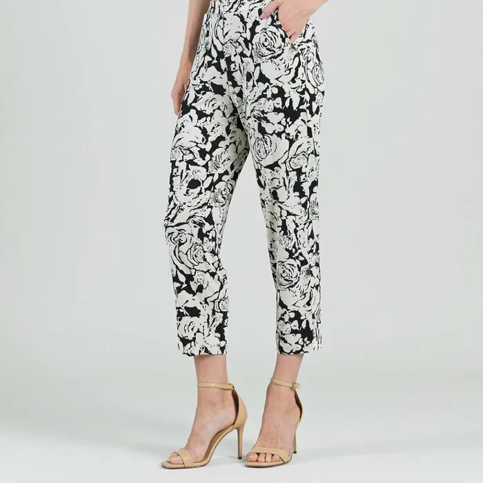 Jogger Pocket Capri 8211 Abstract Rose Women Clara Sunwoo Spring Collection