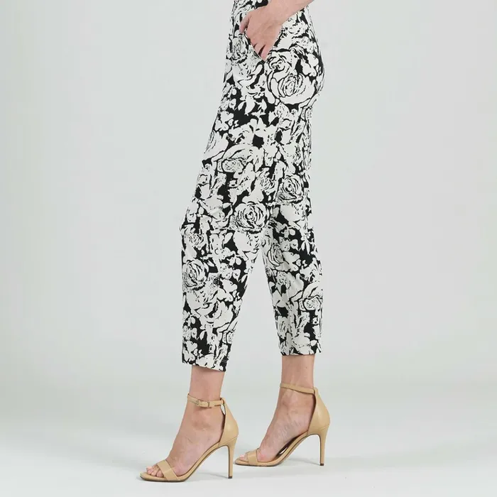 Jogger Pocket Capri 8211 Abstract Rose Women Clara Sunwoo Spring Collection