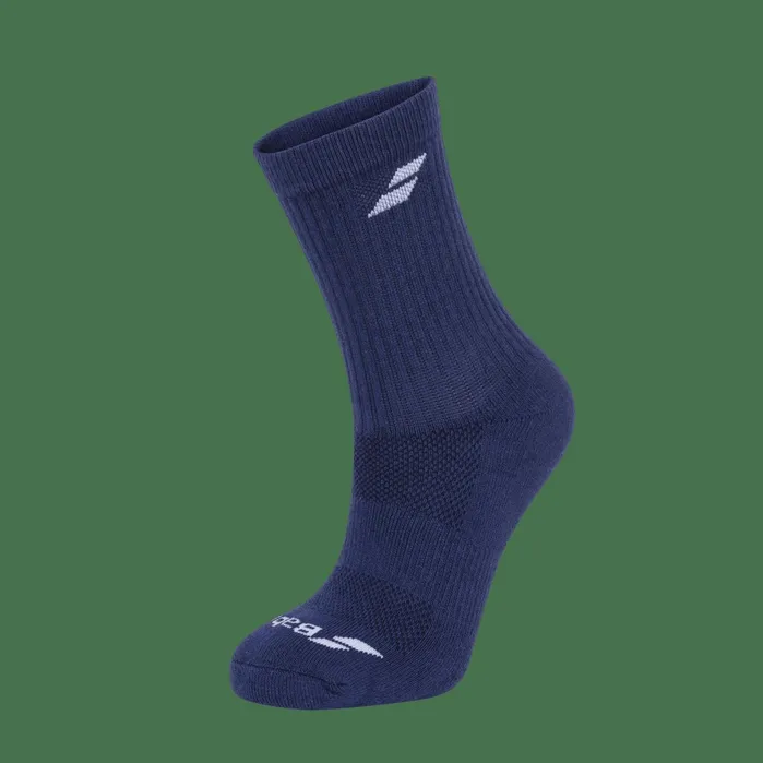 Juniors and Kids Accessories Babolat 3 Pairs Pack Junior Unisex White Dark Blue Grey Juniors and Kids Accessories Babolat 3 Pairs Pack Junior Unisex White Dark Blue Grey