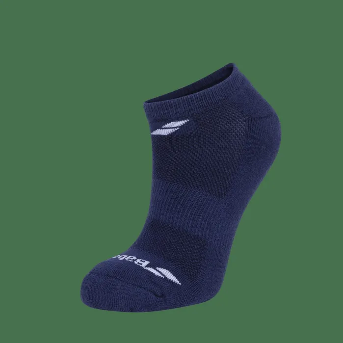 Juniors and Kids Accessories Babolat Invisible 3 Pairs Pack Junior Unisex White Dark Blue Grey