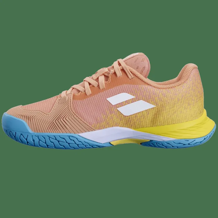 Juniors and Kids Tennis Babolat Jet Mach 3 All Court Junior Girl Coralgold Fusion