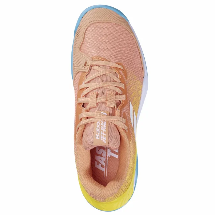 Juniors and Kids Tennis Babolat Jet Mach 3 All Court Junior Girl Coralgold Fusion