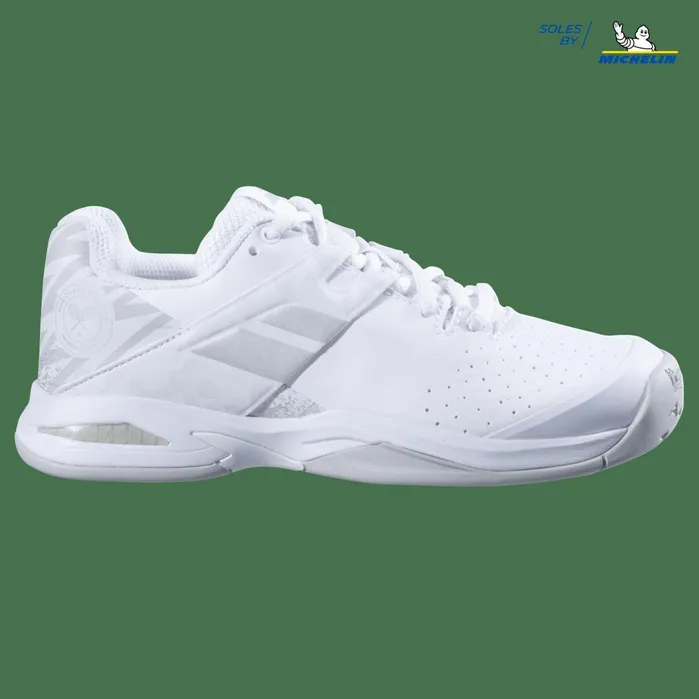 Juniors and Kids Tennis Babolat Propulse All Court Wimbledon Junior Whitesilver Juniors and Kids Tennis Babolat Propulse All Court Wimbledon Junior Whitesilver
