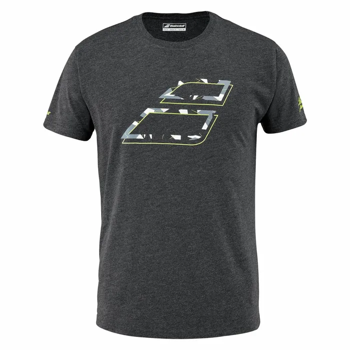 Juniors and Kids Tops Babolat Aero Cotton Tee Junior Black Marlyellow
