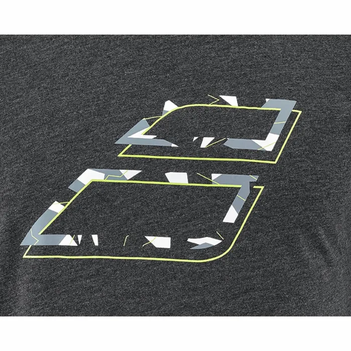 Juniors and Kids Tops Babolat Aero Cotton Tee Junior Black Marlyellow