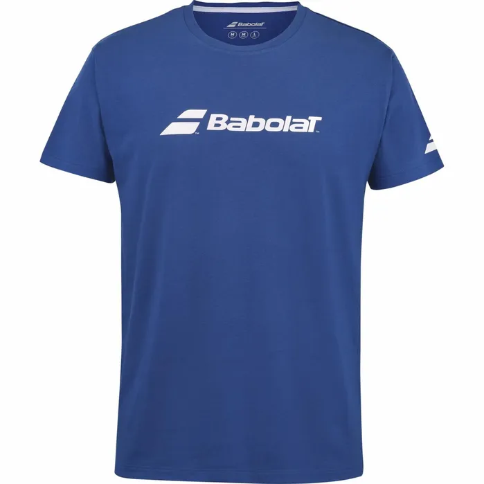 Juniors and Kids Tops Babolat Exercise Babolat Tee Boy Dark Blue