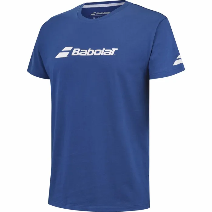 Juniors and Kids Tops Babolat Exercise Babolat Tee Boy Dark Blue