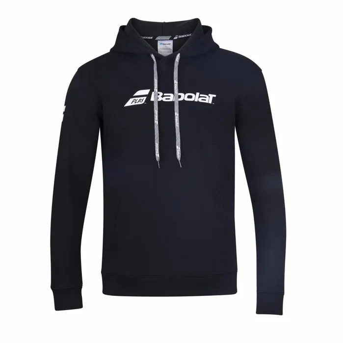 Juniors and Kids Tops Babolat Exercise Hood Sweat Unisex Black