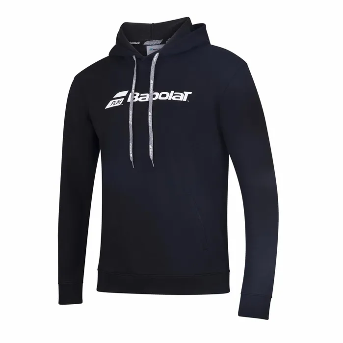 Juniors and Kids Tops Babolat Exercise Hood Sweat Unisex Black