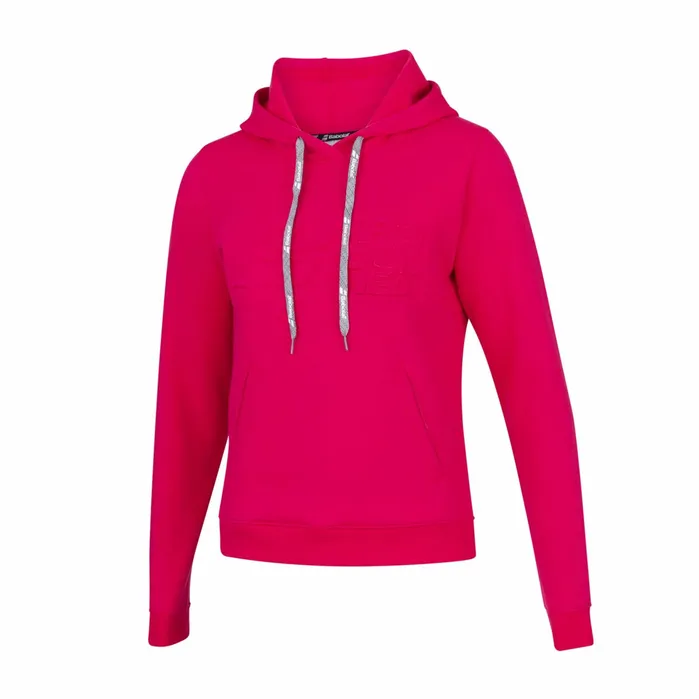 Juniors and Kids Tops Babolat Exercise Hood Sweat Unisex Pink