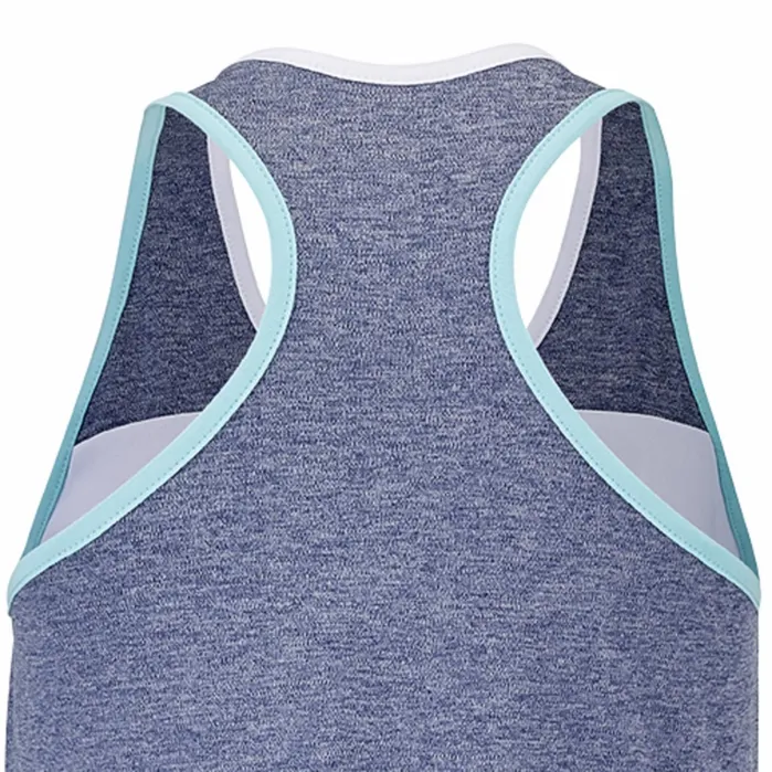 Juniors and Kids Tops Babolat Play Tank Top Whiteheather Blue