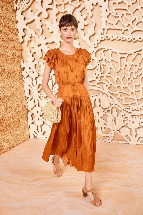 Kalesta Dress Amber Women Ulla Johnson Dresses Kalesta Dress Amber Women Ulla Johnson Dresses